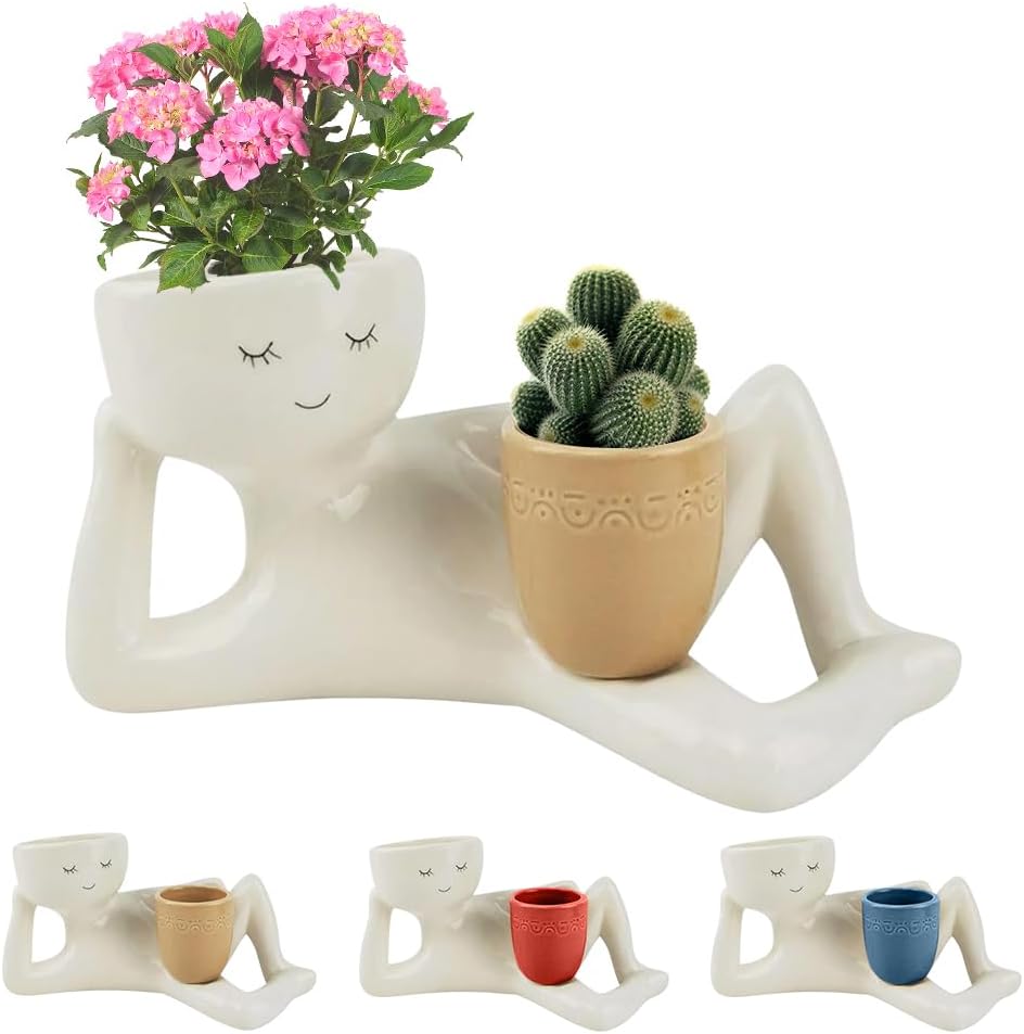 Handmade Lazy Plant Pot