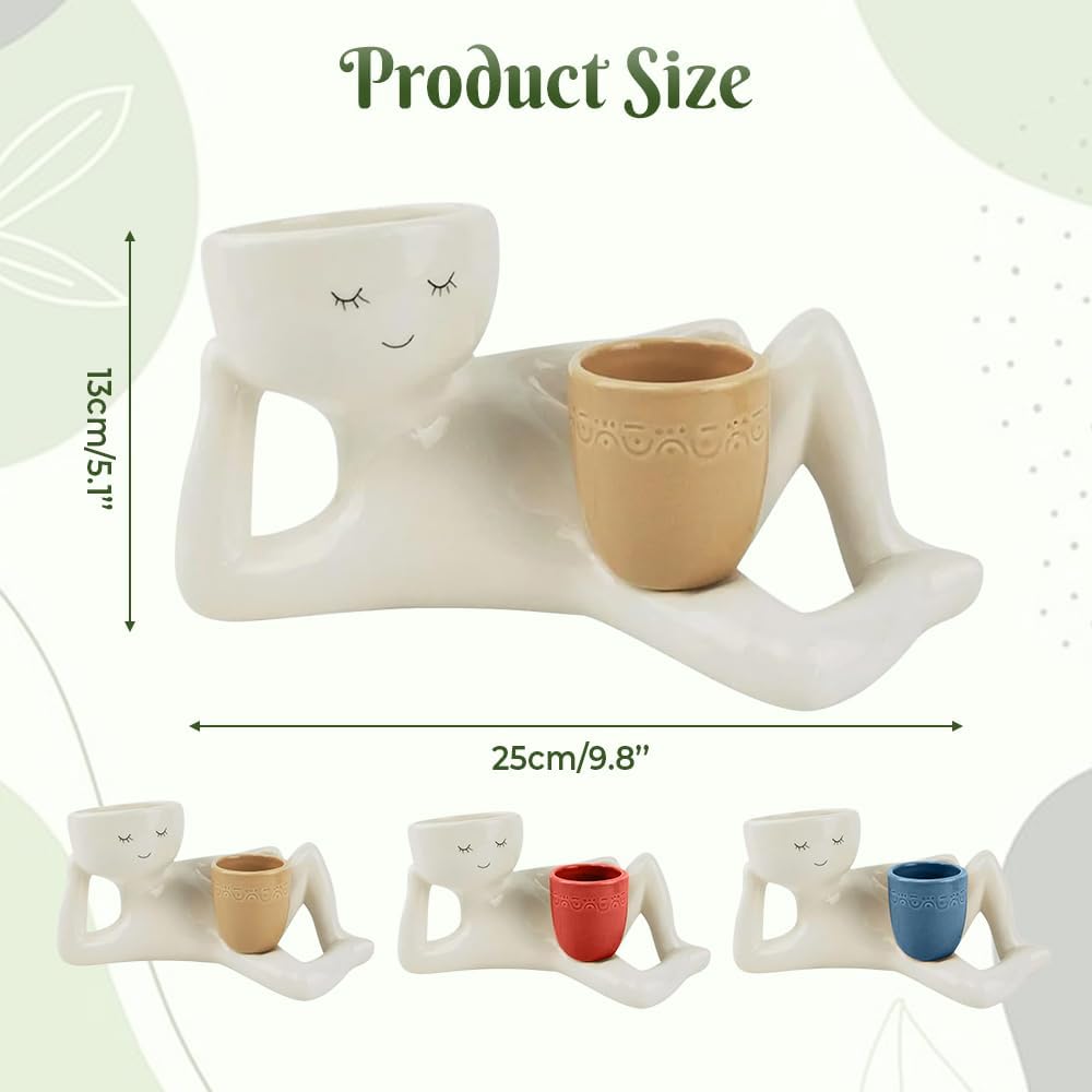 Handmade Lazy Plant Pot