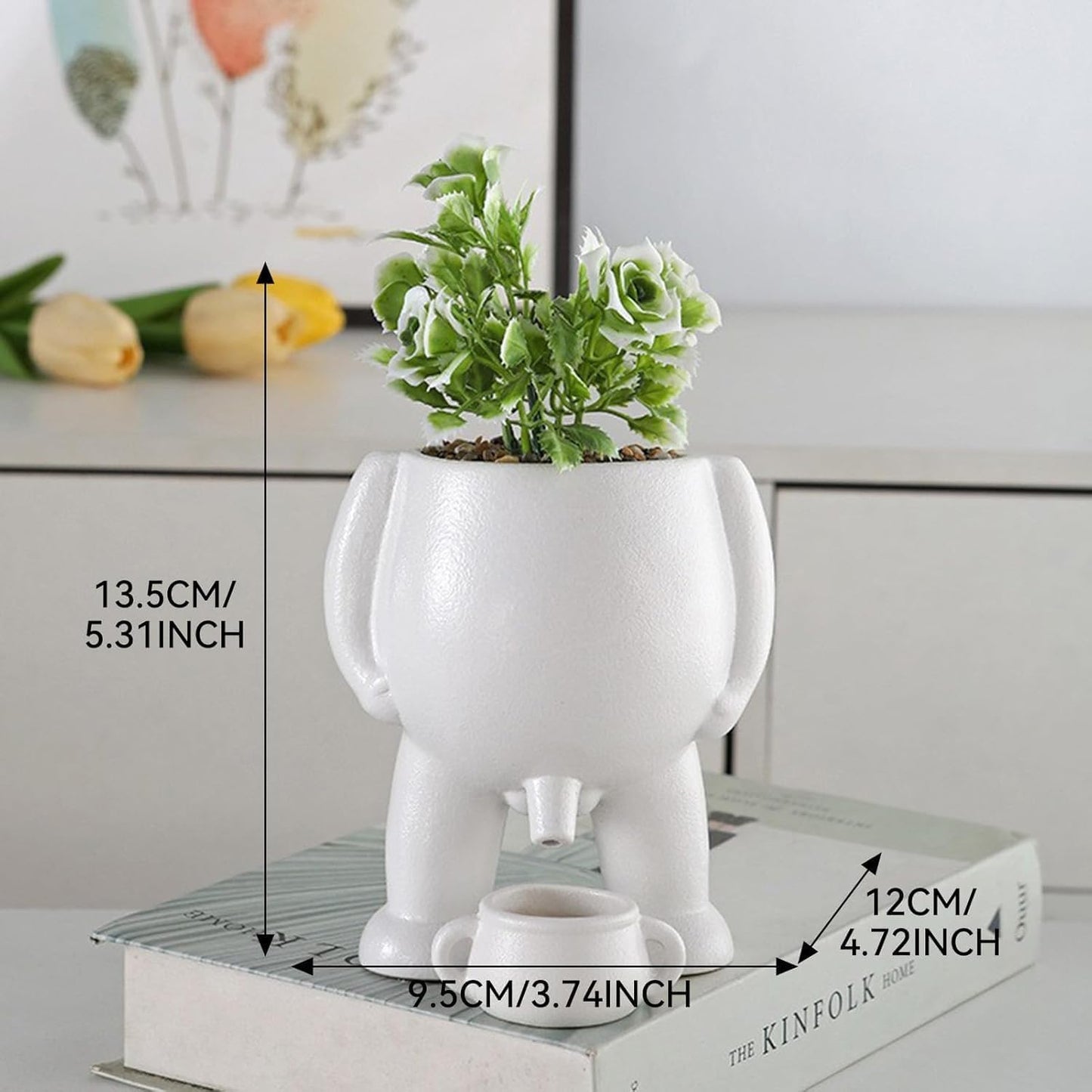 Handmade Peeing Plant Pot
