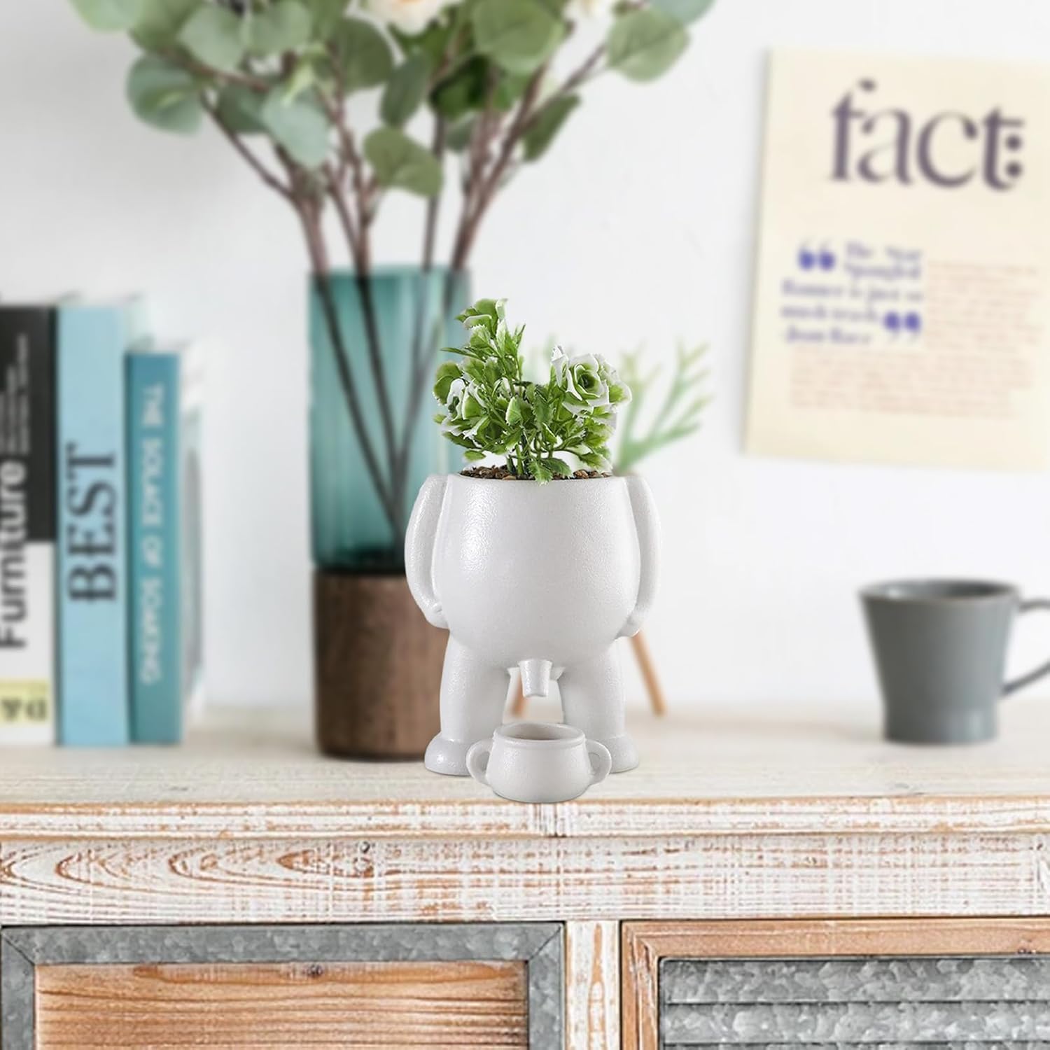 Handmade Peeing Plant Pot